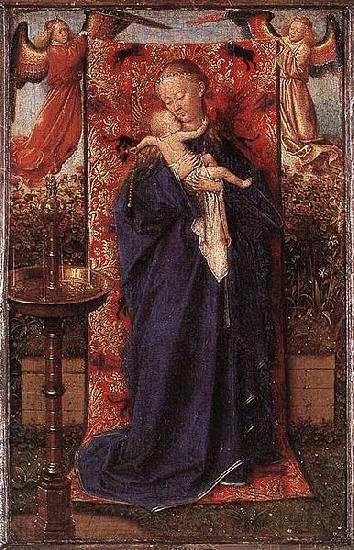 Jan Van Eyck Madonna and Child at the Fountain France oil painting art
